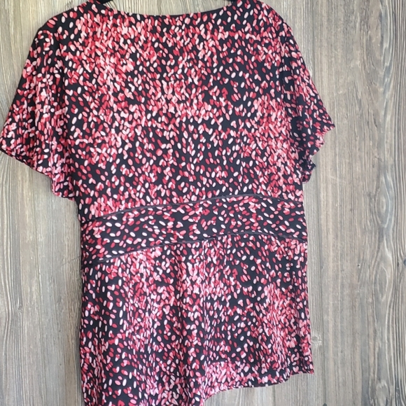 CovingtonWoman Short Sleeve Blouse - Picture 3 of 5